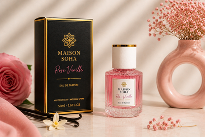 Rose Vanille eau de parfum